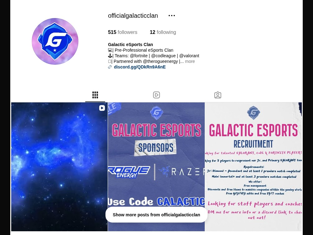 Galactic Clan work sample